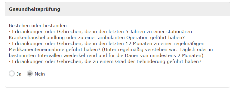 gesundheitsfragen interrisk kinder unfallversicherung